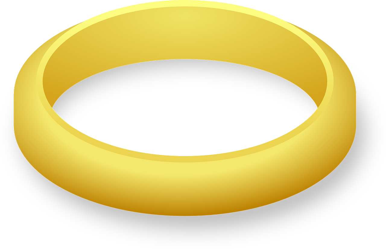 Žiedas, Vestuvinis Žiedas, Auksas, Nemokama Vektorinė Grafika, Nemokamos Nuotraukos,  Nemokama Licenzija