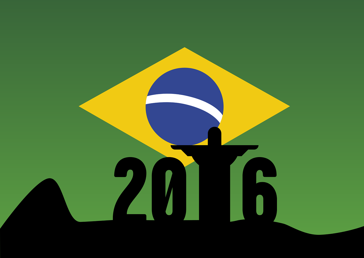 Rio, 2016, Olimpiada, Vėliava, Brazilija, Olimpinės Žaidynės, Sportas, Rio De Žaneiras, Varzybos, Jaunimas