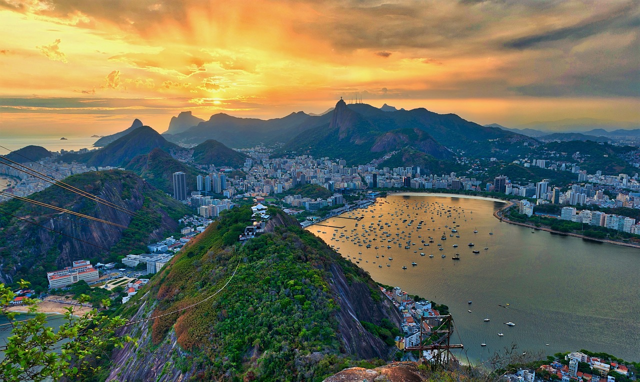Rio, Brazilija, Janeiro, Brazilijos, Vasara, Kelionė, De, Į Pietus, Turizmas, Amerikietis