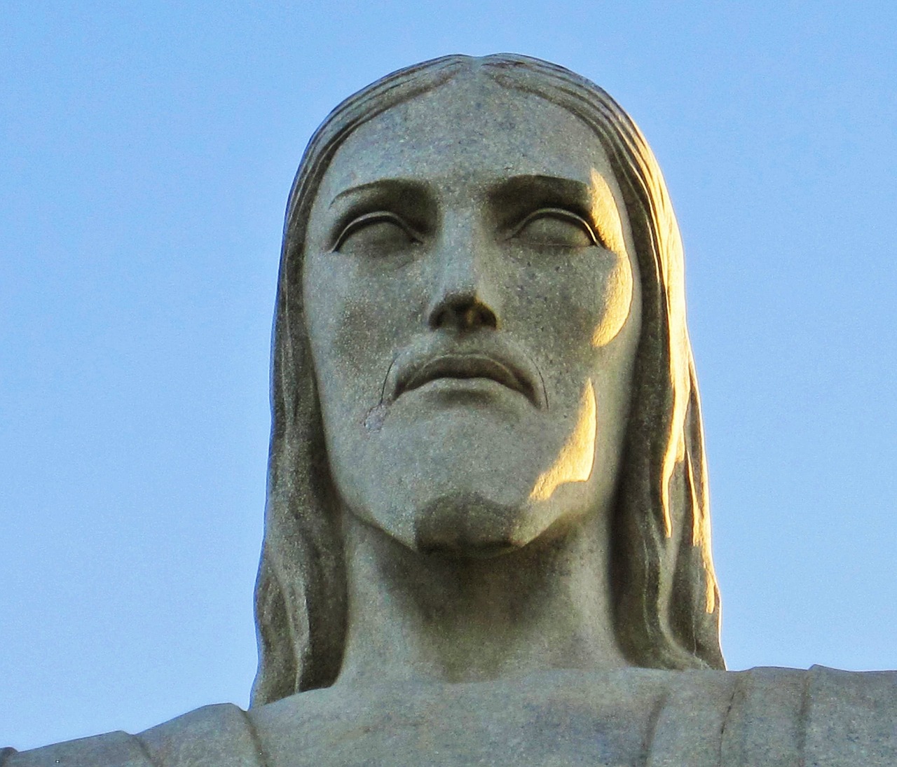 Rio De Žaneiras, Cristo Redentor Galva, Kristaus Atpirkėjo Statula, Orientyras, Paminklas, Monumentalios Kristos Statula, Lankytinos Vietos, Architektūra, Statula, Brazilija