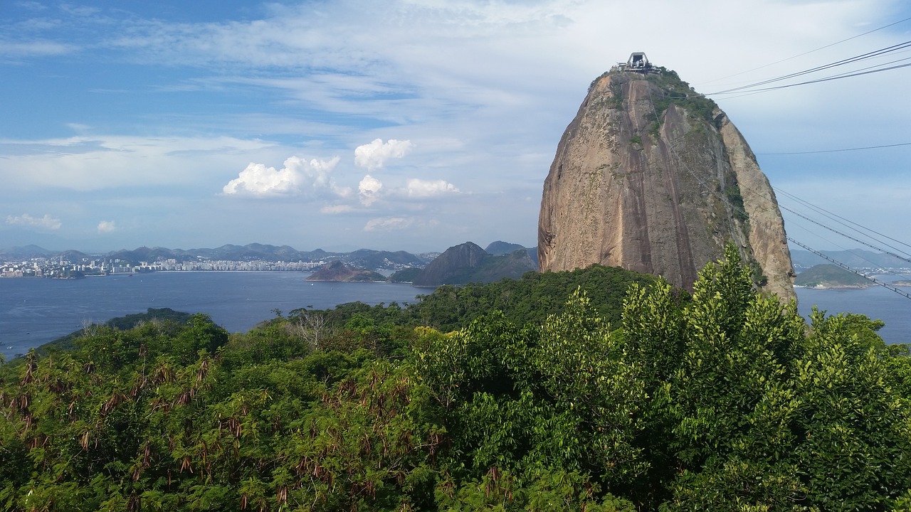 Rio De Janeiro Cukraus Kepsnys Cukraus Kepalas, Jūra, Urca, Kabelis, Raudonas Paplūdimys, Royalty Free, Nemokamos Nuotraukos,  Nemokama Licenzija