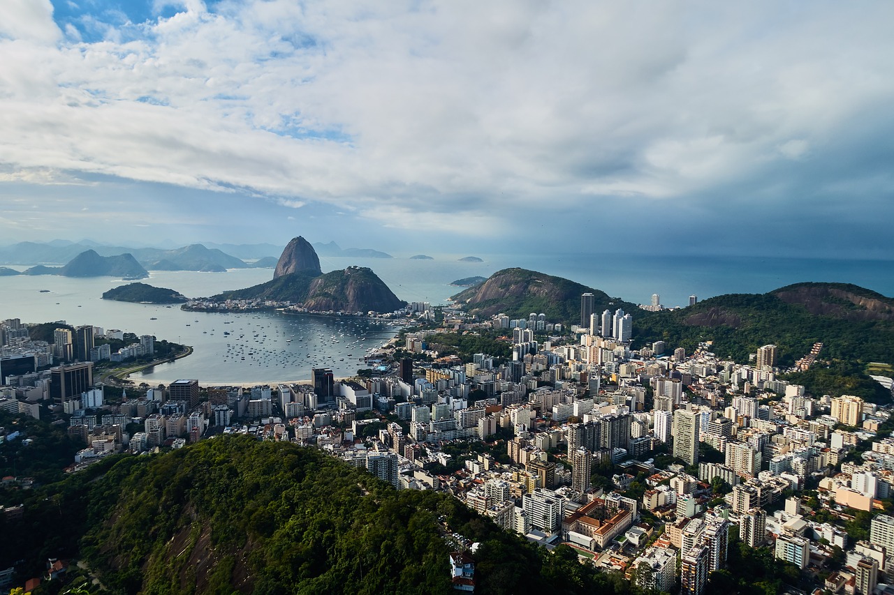 Rio De Žaneiras,  Brazilija,  Pobūdį,  Lankytinos Vietos,  Christ Statula,  Panorama, Nemokamos Nuotraukos,  Nemokama Licenzija