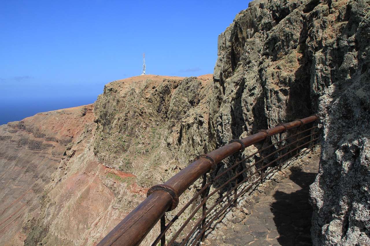 Rizika, Apsauga, Saugumas, Pagalba, Lanzarote, Mirador Del Rio, Nemokamos Nuotraukos,  Nemokama Licenzija