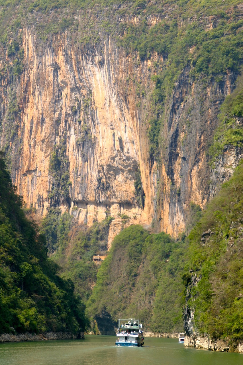 Upė, Gorge, Kanjonas, Rokas, Vanduo, Kraštovaizdis, Kalnai, Tiltas, Vanduo Veikia, Nemokamos Nuotraukos