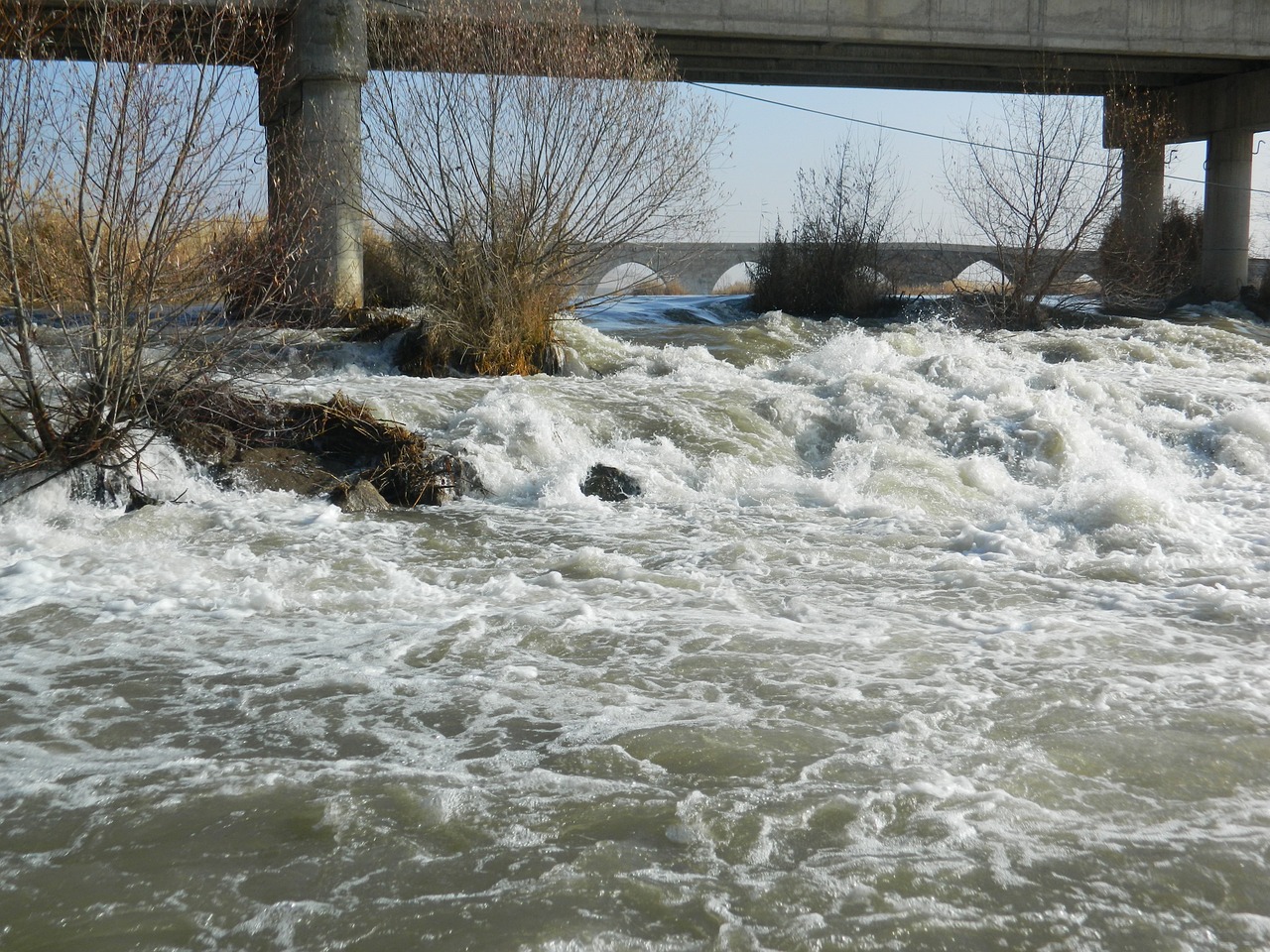 Upė, Vanduo Ir Pavojus, Kızılırmak, Nemokamos Nuotraukos,  Nemokama Licenzija
