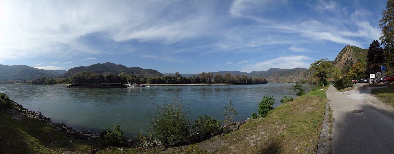 Upė, Danube, Austria, Kraštovaizdis, Grožis, Gamta, Ruduo, Turizmas, Nemokamos Nuotraukos,  Nemokama Licenzija