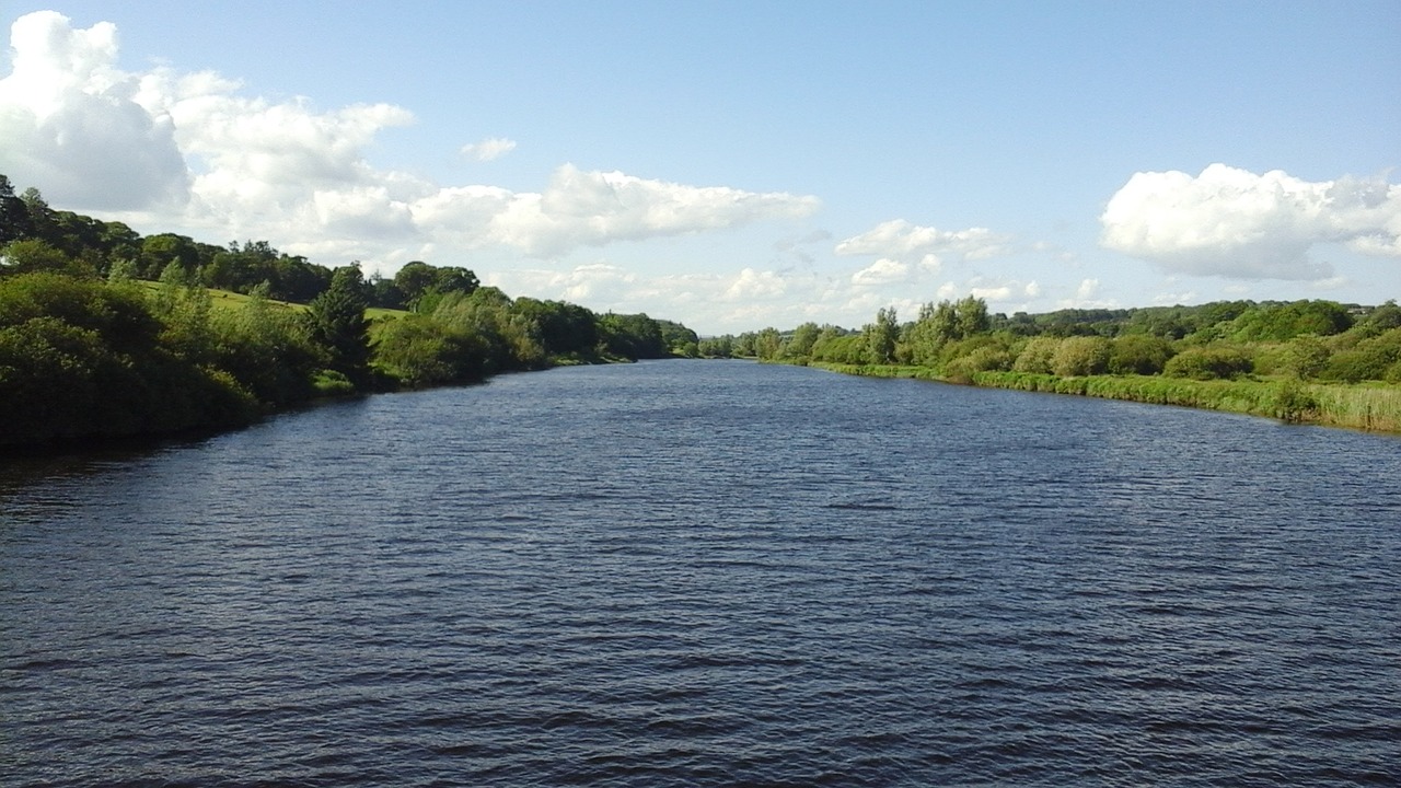 Upė, Dangus, Mėlynas, Airija, Sodrus, Nemokamos Nuotraukos,  Nemokama Licenzija