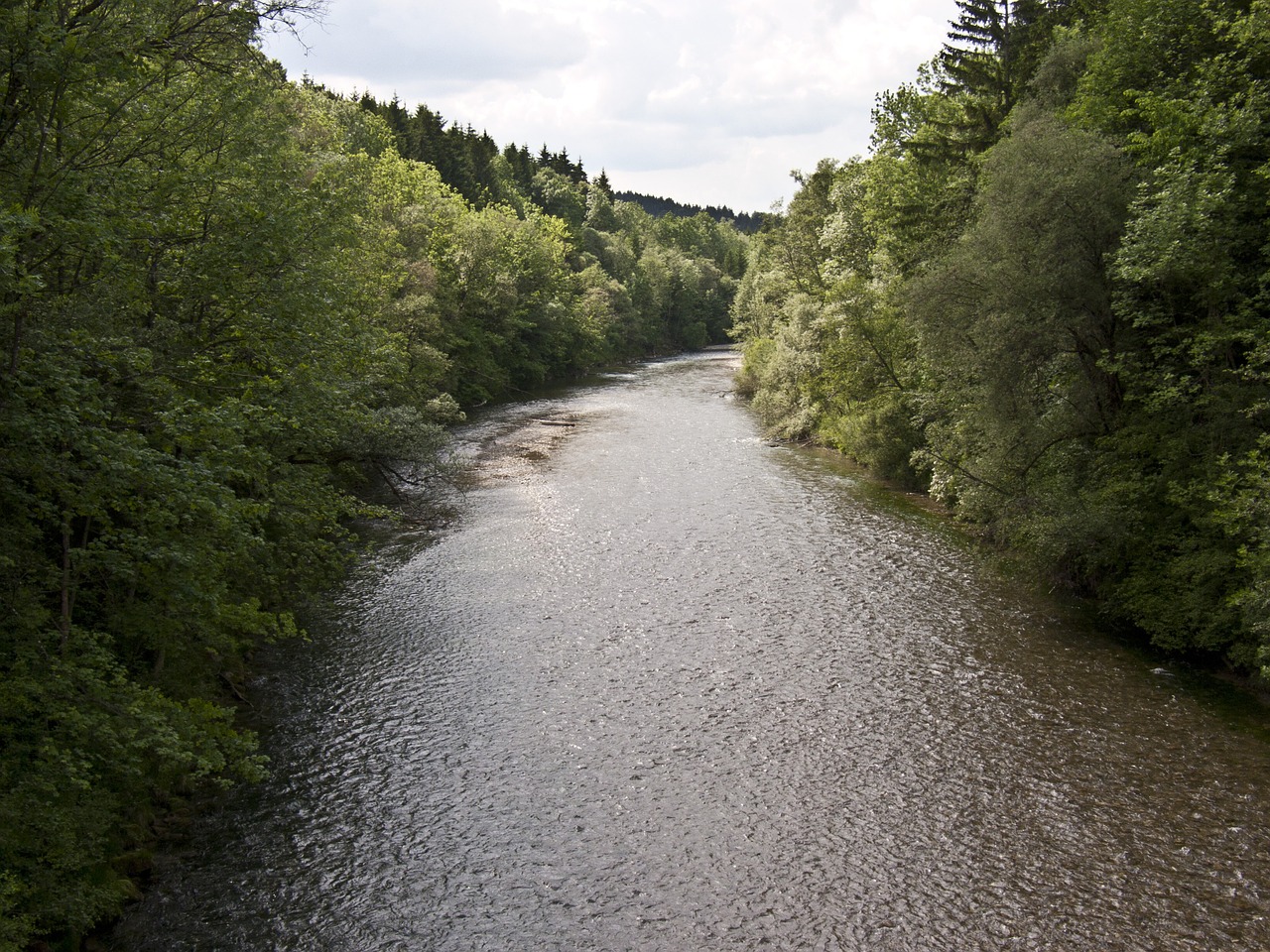 Upė, Gamta, Kraštovaizdis, Ammer, Peißenberg, Nemokamos Nuotraukos,  Nemokama Licenzija