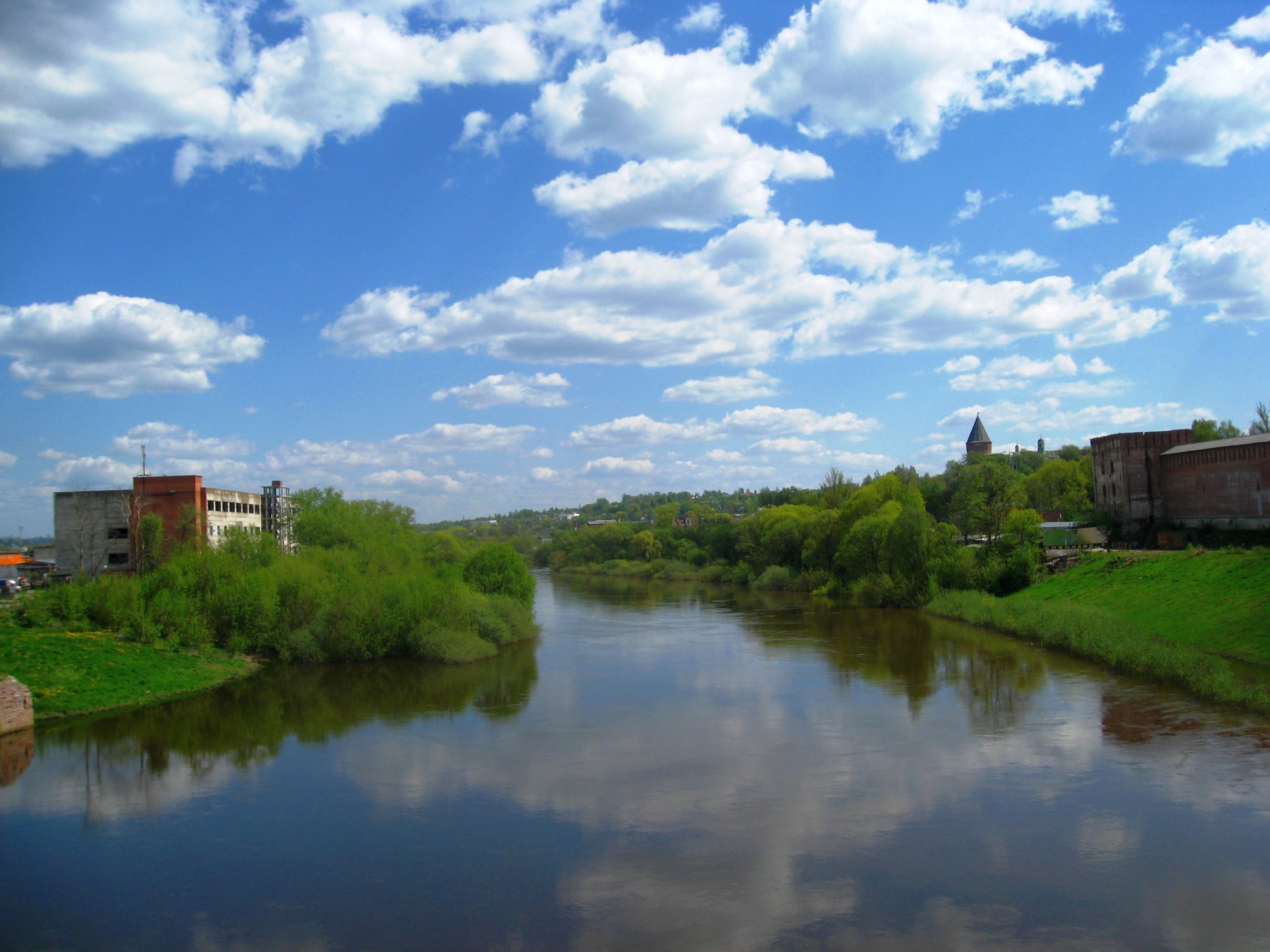 Astronija,  Dnepr,  Rusija,  Upė,  Vasara,  Vasaros Laikas,  Dangus,  Debesys,  Upė Dnepr Smolenskoje, Nemokamos Nuotraukos