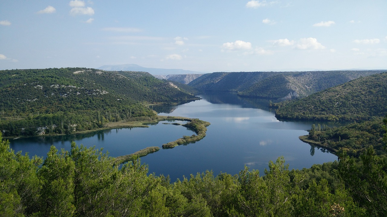 Upė Krka, Nacionalinis Parkas, Kroatija, Nemokamos Nuotraukos,  Nemokama Licenzija