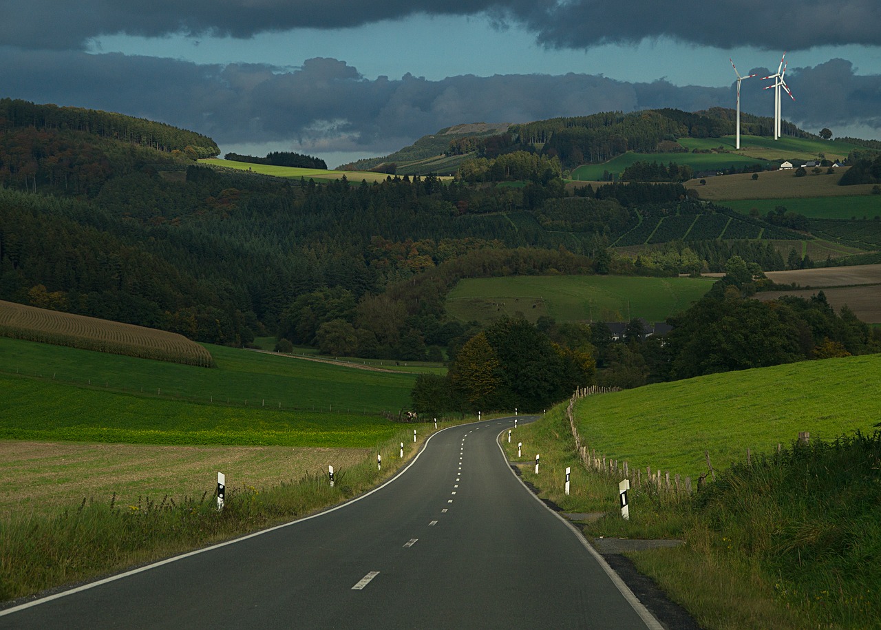 Kelias, Kalnai, Kalnas, Skyriai, Laukas, Ariamasis, Sėkla, Žiemos Sėklos, Sauerland, Highlands