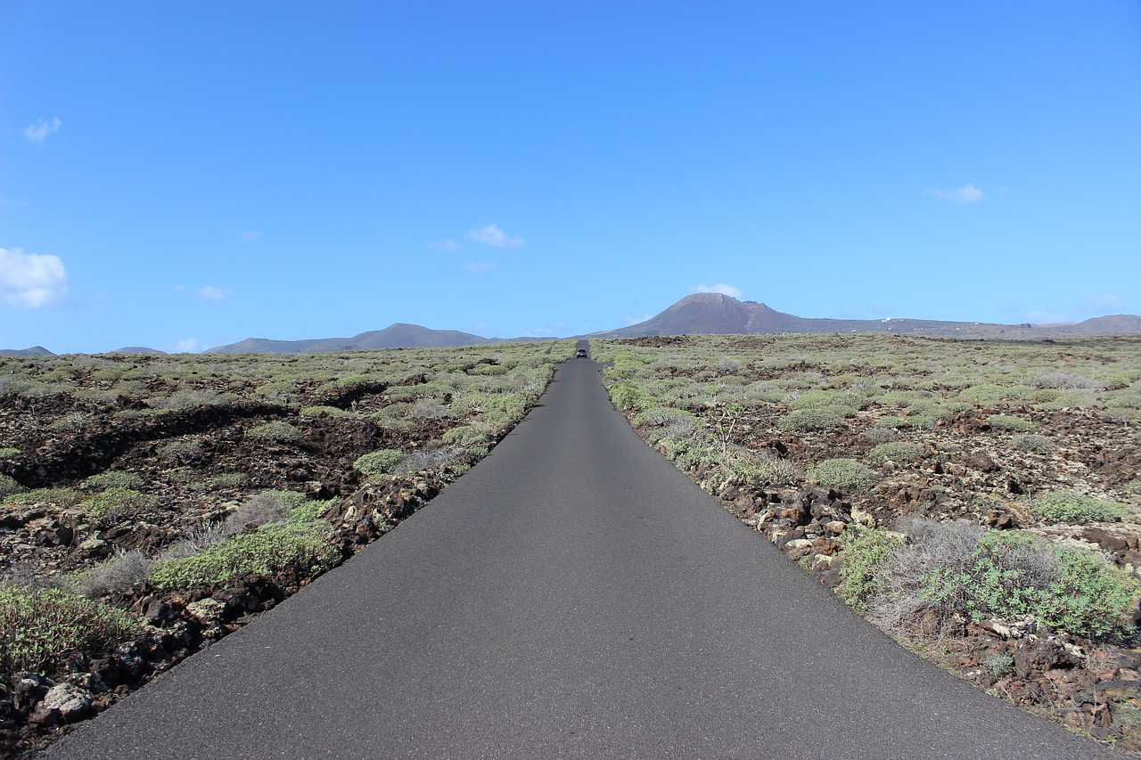 Kelias, Kelionė, Lanzarote, Nemokamos Nuotraukos,  Nemokama Licenzija