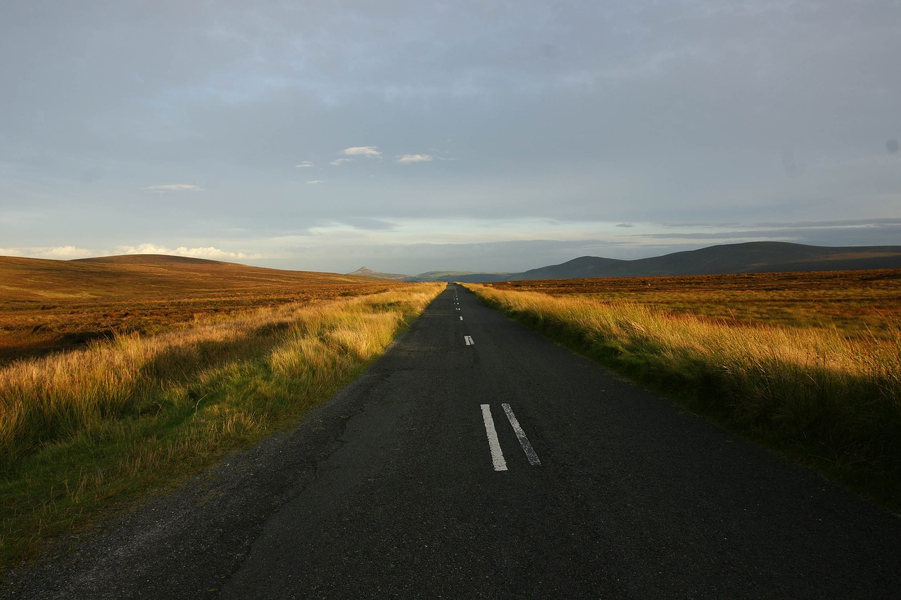 Kelias,  Kraštovaizdis,  Dangus,  Panoraminis,  Laukas Roadtrip,  Palieka,  Eik Šalin,  Žolė,  Airija,  Sally Atotrūkis