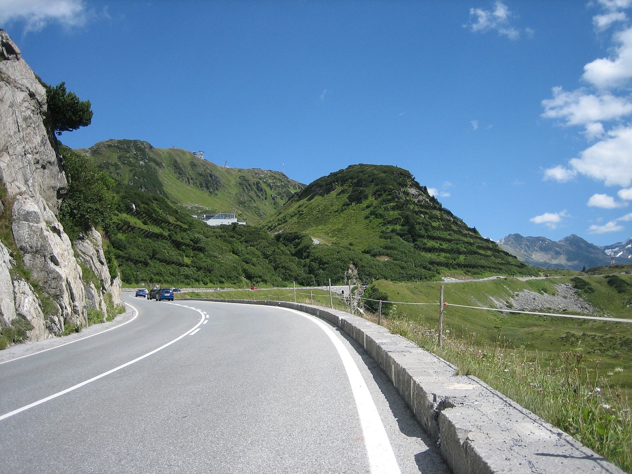 Kelias, Alpių, Toli, Kraštovaizdis, Nemokamos Nuotraukos,  Nemokama Licenzija
