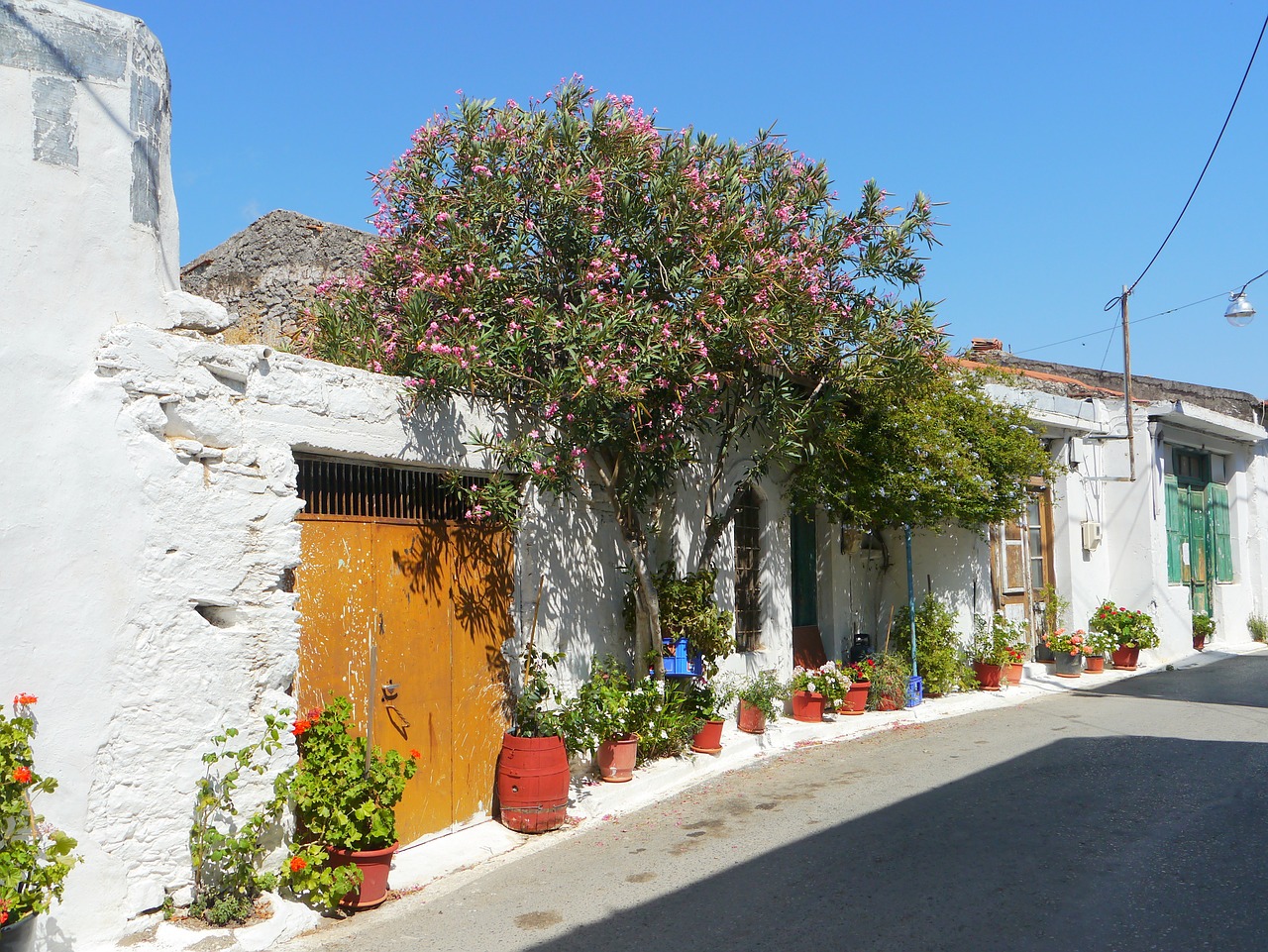 Kelias,  Namai,  Crete,  Tradiciškai, Nemokamos Nuotraukos,  Nemokama Licenzija