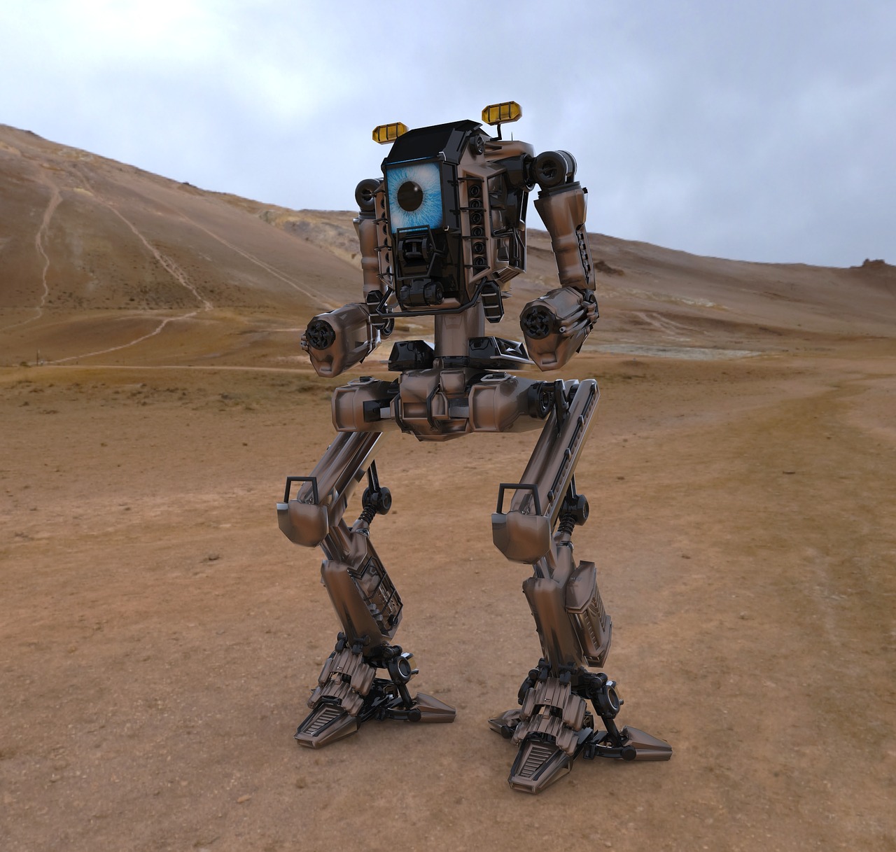 Robotas, Robotas, Ateitis, Technologija, 3D, Dirbtinis, Padengti, Charakteris, Futuristinis, Mašina