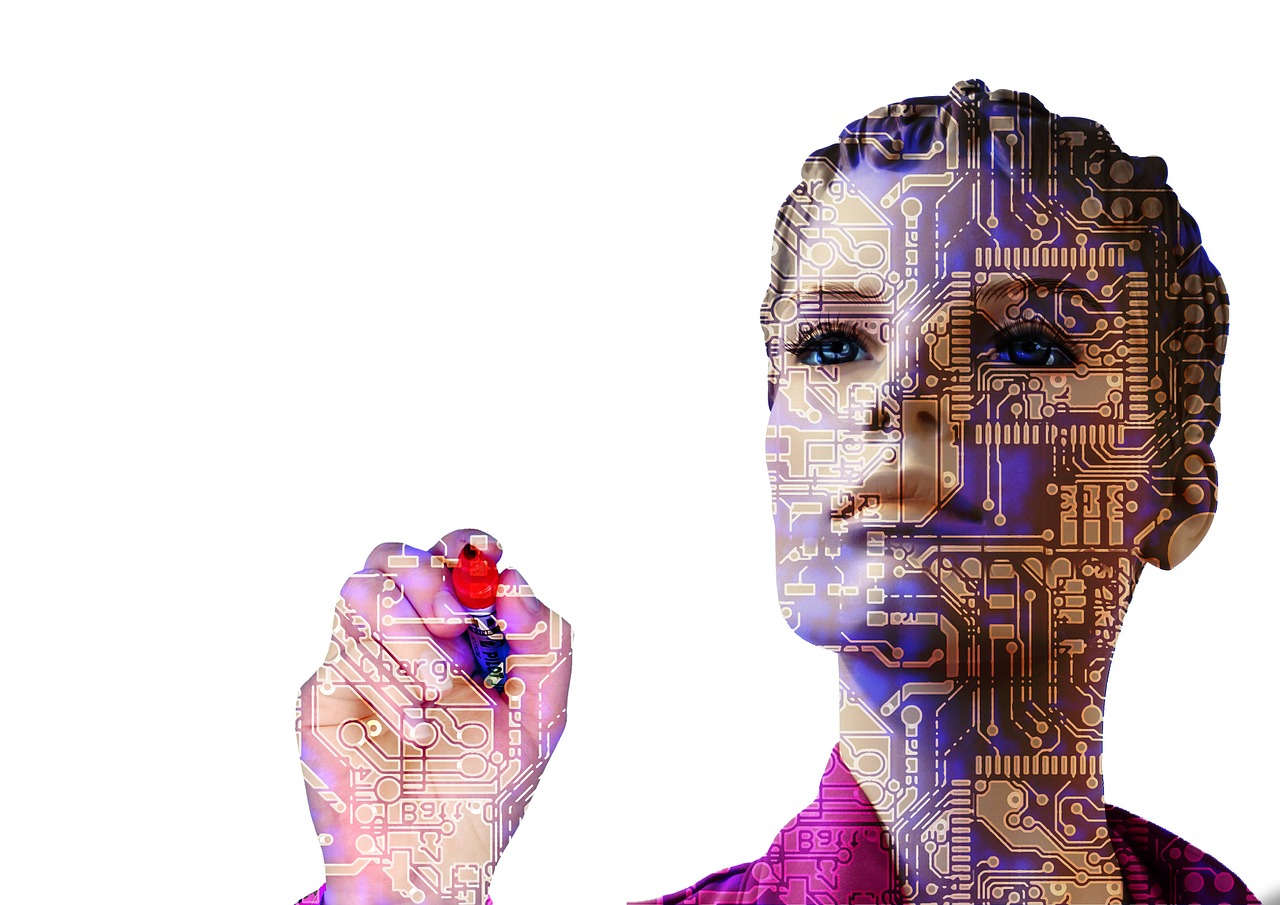Robotas, Dirbtinis Intelektas, Moteris, Persiųsti, Kompiuterių Mokslas, Elektros Inžinerija, Technologija, Programuotojas, Galvoti, Kompiuteris