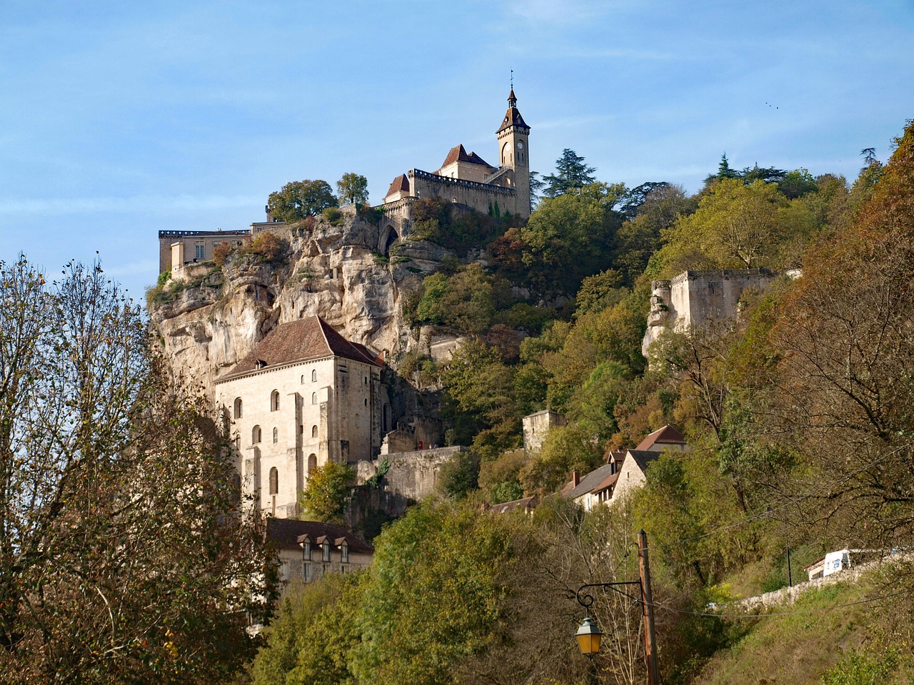 Rocamadour, France, Viduramžių, Dordogne, Istorinis, Piligrimystė, Bažnyčia, Koplyčia, Clifftop, Kaimas