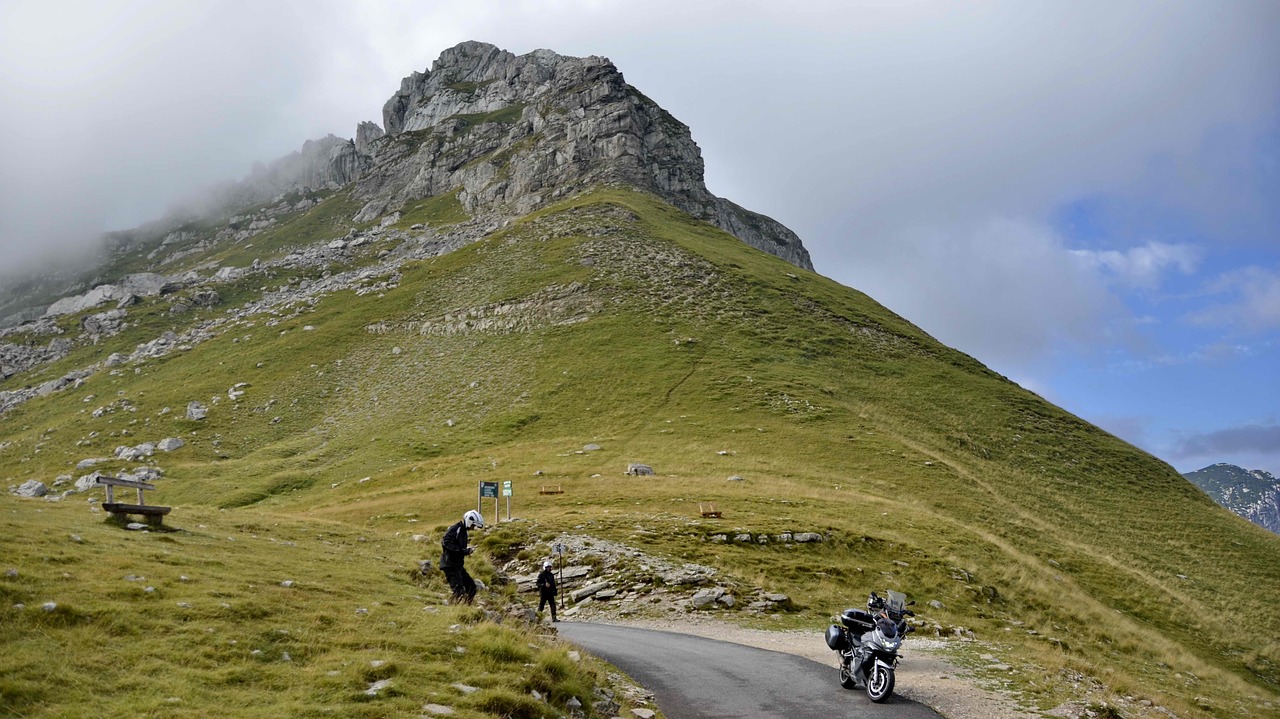 Rokas, Turistai, Montenegro, Motociklas, Lauke, Nuotykis, Kraštovaizdis, Nemokamos Nuotraukos,  Nemokama Licenzija