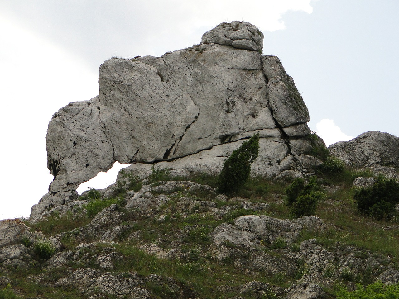 Rokas, Olštynas, Gamta, Kraštovaizdis, Vaizdas, Akmenys, Jura Krakowsko, Częstochowa, Nemokamos Nuotraukos,  Nemokama Licenzija