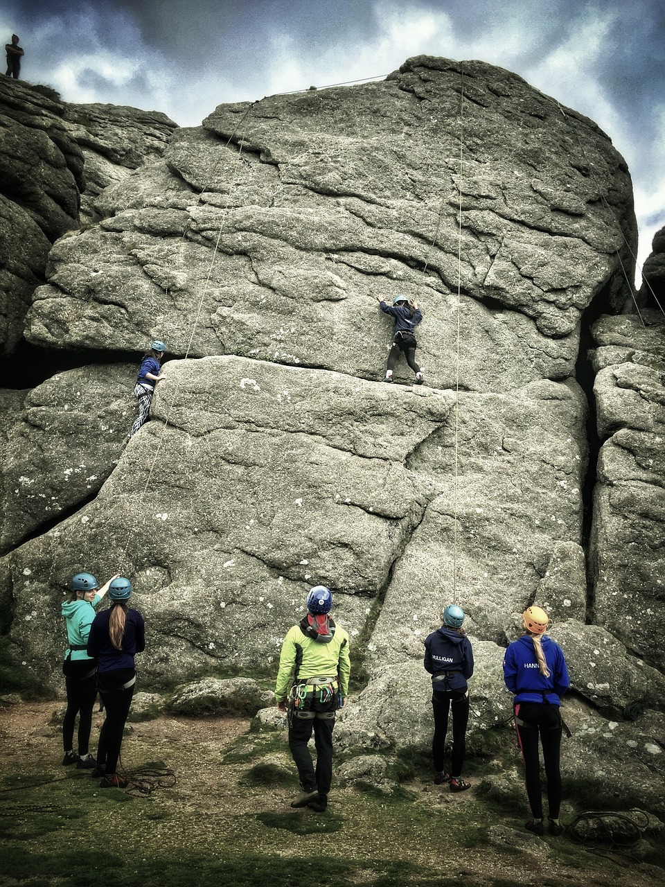 Laipiojimas Uolomis, Lipti, Nuotykis, Alpinistas, Jaunas, Lauke, Linksma, Aukštas, Žmonės, Aktyvus