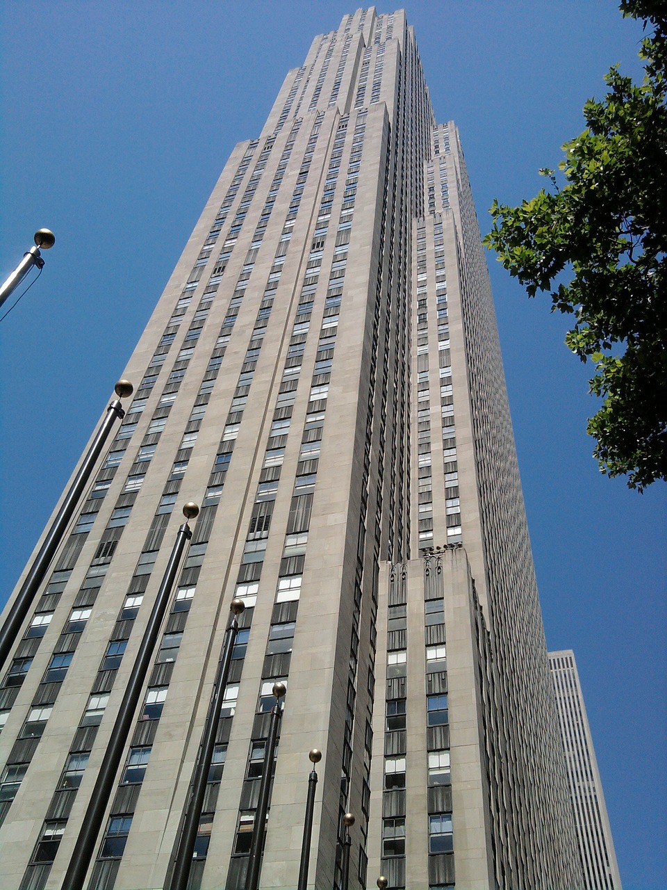 Rockefeller Centras, Niujorkas, Ny, Nyc, Niujorkas, Miestas, Manhatanas, Pastatas, Architektūra, Dangoraižis
