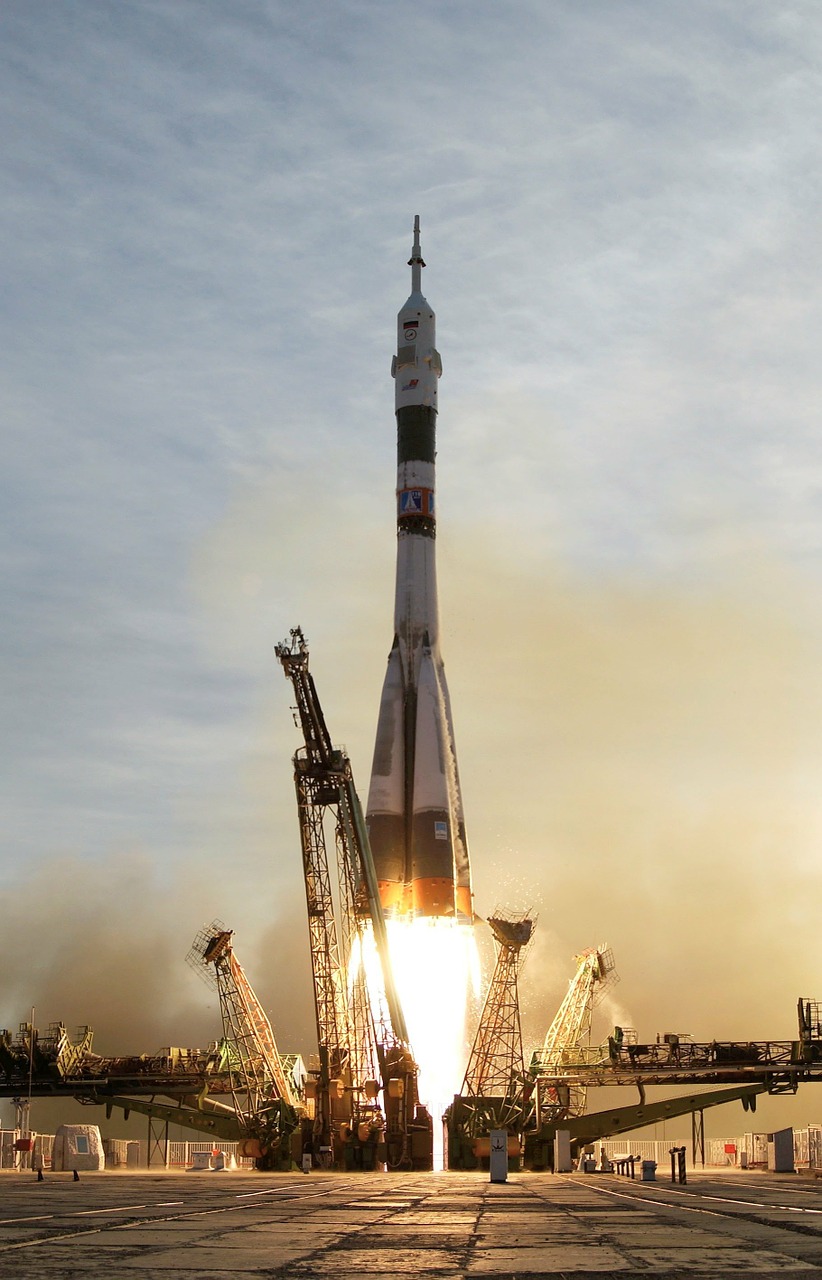 Raketa, Soyuz Raketos, Soyuz, Pradėti, Kilti, Ugnis, Skristi, Tarpkontinentinė Balistinė Raketa, Variklis, Kosmoso Kelionės