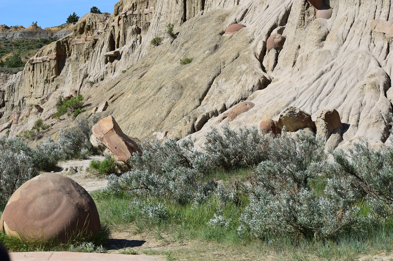 Akmenys,  Badlands,  Šiaurės Dakota,  Theodore Roosevelt Nacionalinį Parką, Nemokamos Nuotraukos,  Nemokama Licenzija