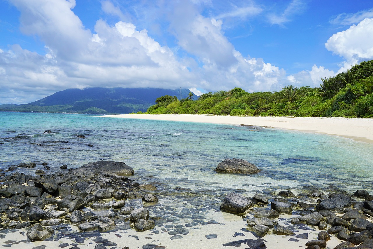 Uolingas Paplūdimys, Natuna Indonezija, Apleista Sala, Nemokamos Nuotraukos,  Nemokama Licenzija