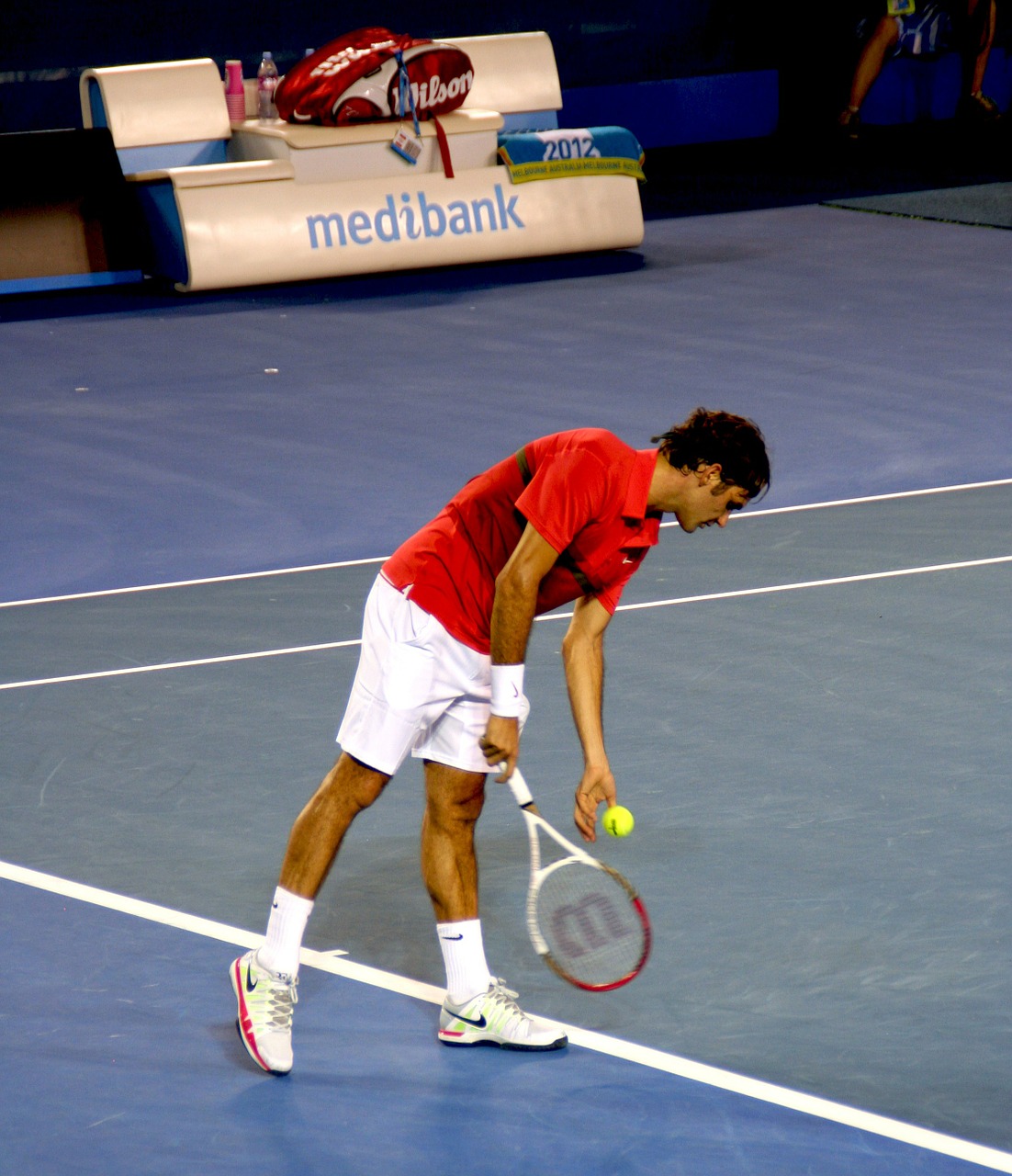 Roger Federer, Tenisas, Tennispieler, Australian Open, 2012, Melburnas, Atp, Žaisti Tenisą, Lazdelės Lauro Arena, Varzybos