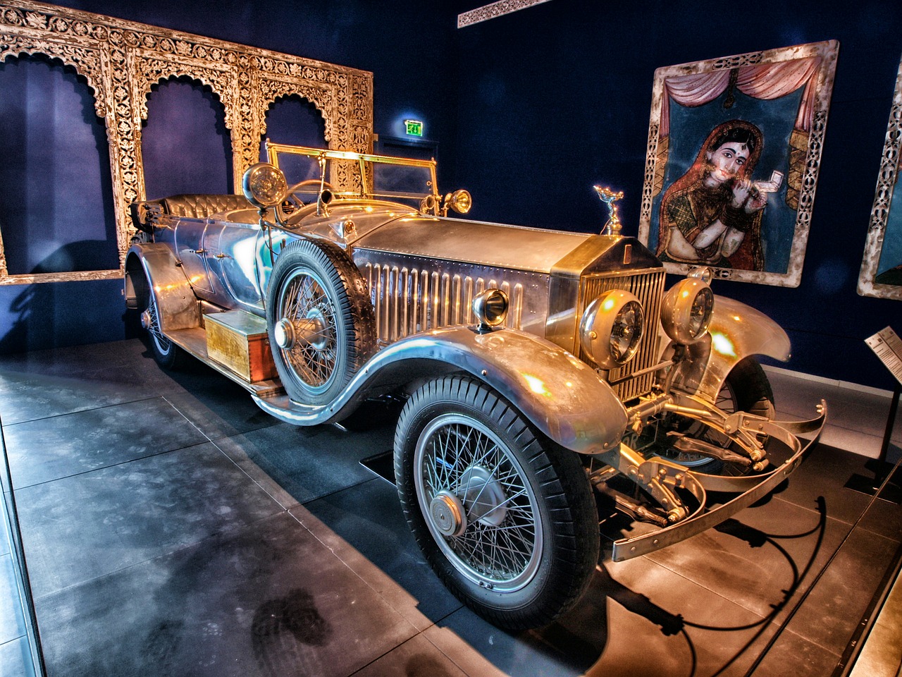 Rolls Royce, 1926, Automobilis, Automobilis, Hdr, Transporto Priemonė, Motorinė Transporto Priemonė, Mašina, Automobilis, Automatinis