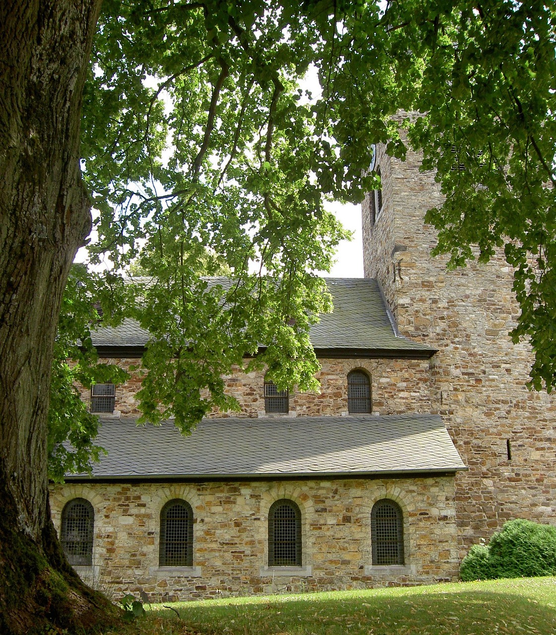 Romanesque, Bažnyčia, Westerwald, Vokietija, Medis, Nemokamos Nuotraukos,  Nemokama Licenzija