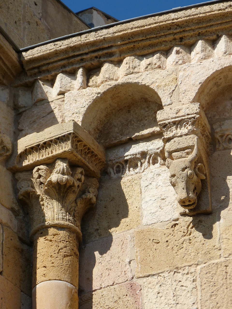 Romanesque, Apse, Raižyti Akmenys, Skulptūra, Taragonos Katedra, Nemokamos Nuotraukos,  Nemokama Licenzija