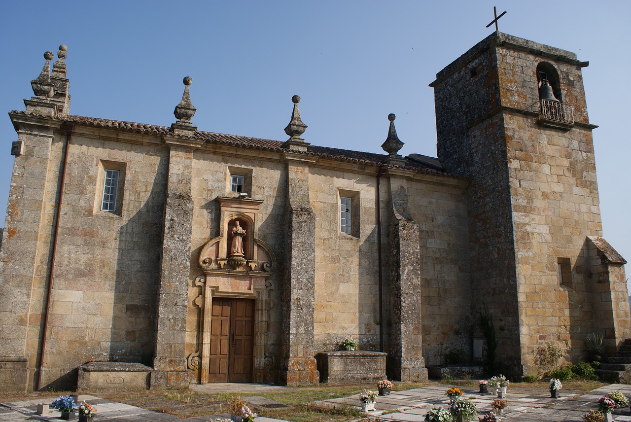 Romanesque, Bažnyčia, Mesti Jį Iš Miño, Ourense, Romaniškoji Bažnyčia, Nemokamos Nuotraukos,  Nemokama Licenzija