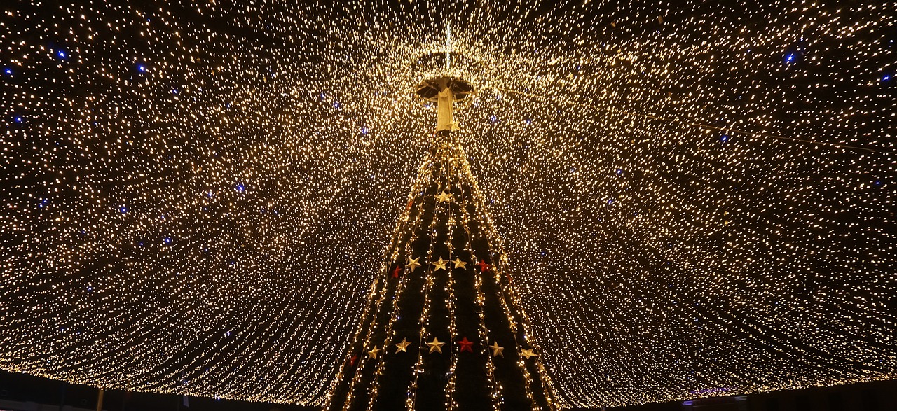 Romanija, Ro, Sibiu, Xmas, Kalėdos, Medis, Šviesa, Linksmų Kalėdų, Turgus, Nemokamos Nuotraukos