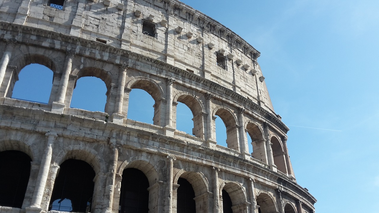 Roma, Koloseum, Arka, Nemokamos Nuotraukos,  Nemokama Licenzija