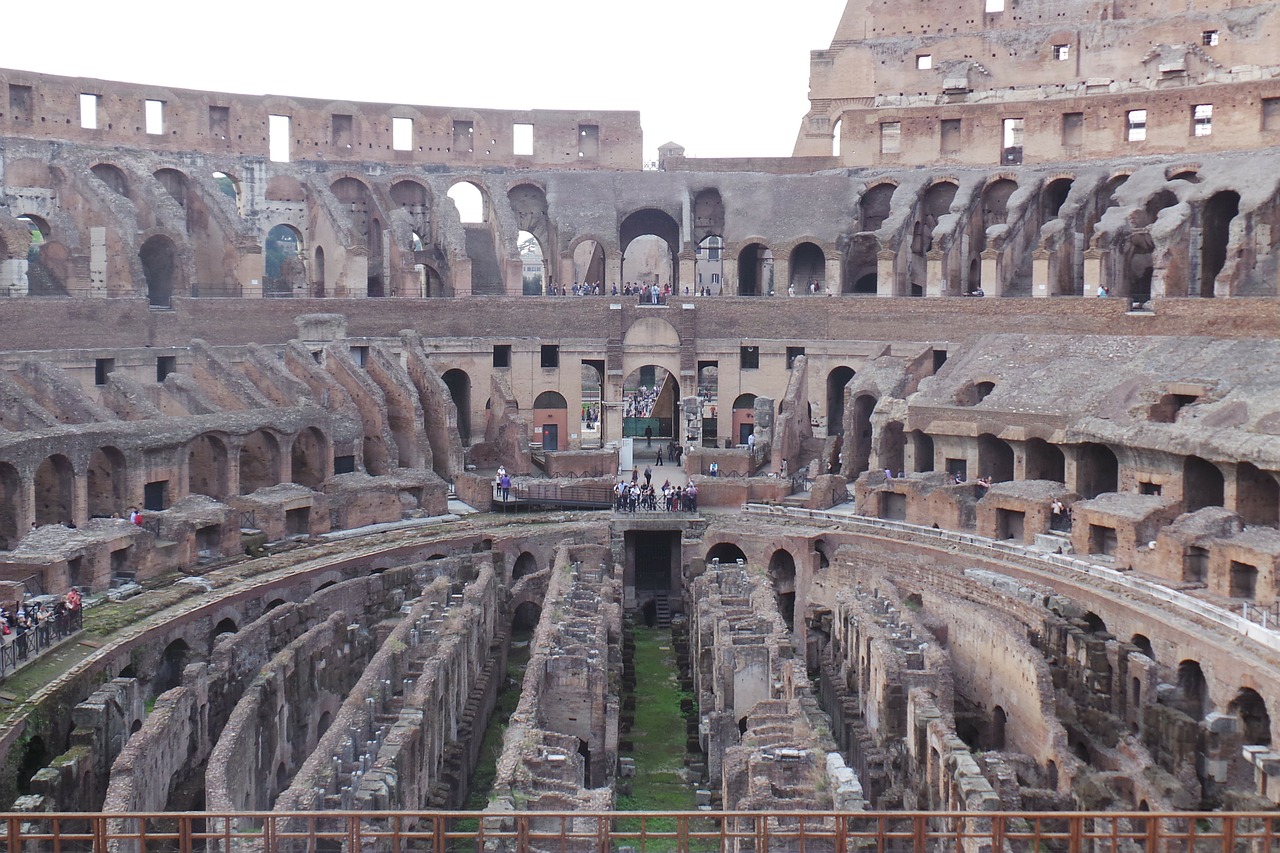 Roma, Kolosas, Gladiatorius, Arena, Orientyras, Kultūra, Griuvėsiai, Senas, Senovės, Istorija