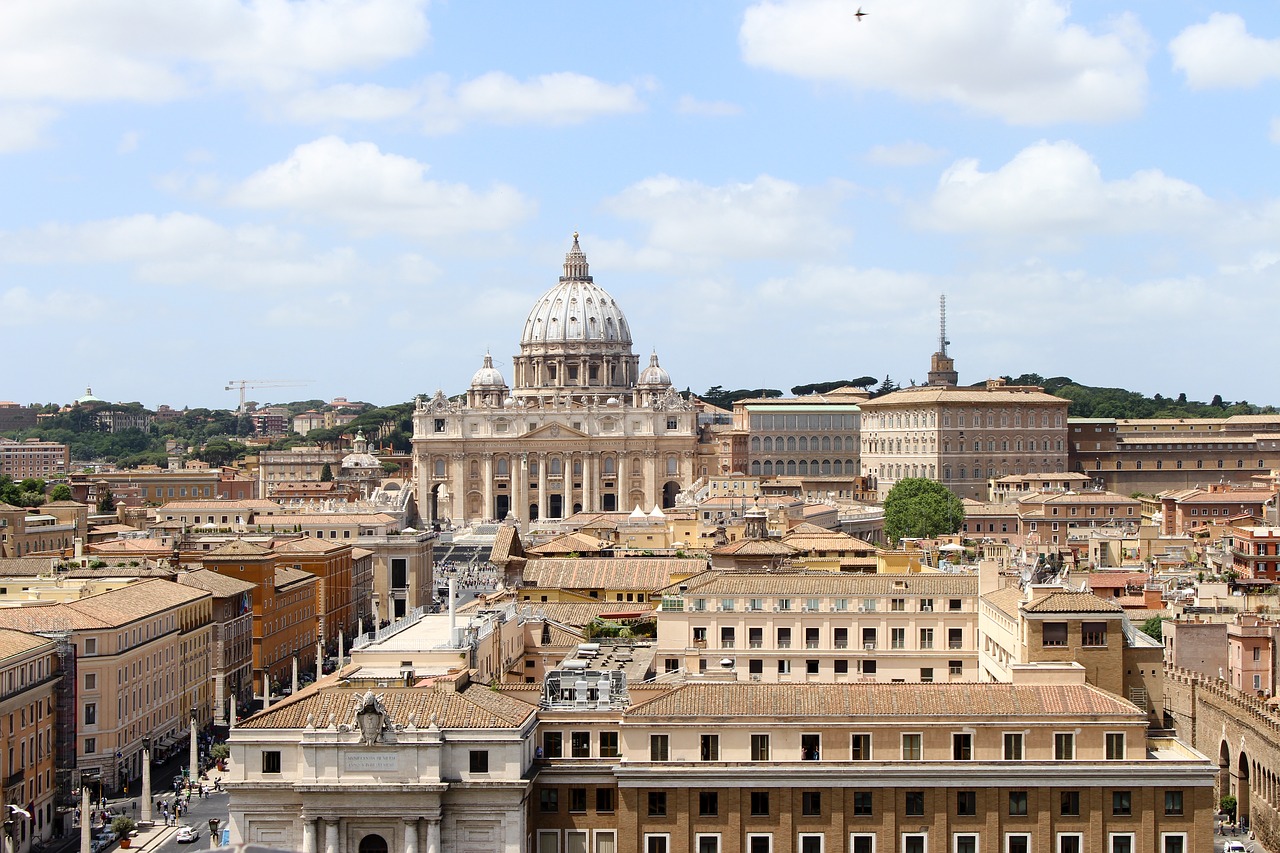 Roma, Italy, Vatikano Miestas, Pastatas, Bažnyčia, Bazilika, Nemokamos Nuotraukos,  Nemokama Licenzija