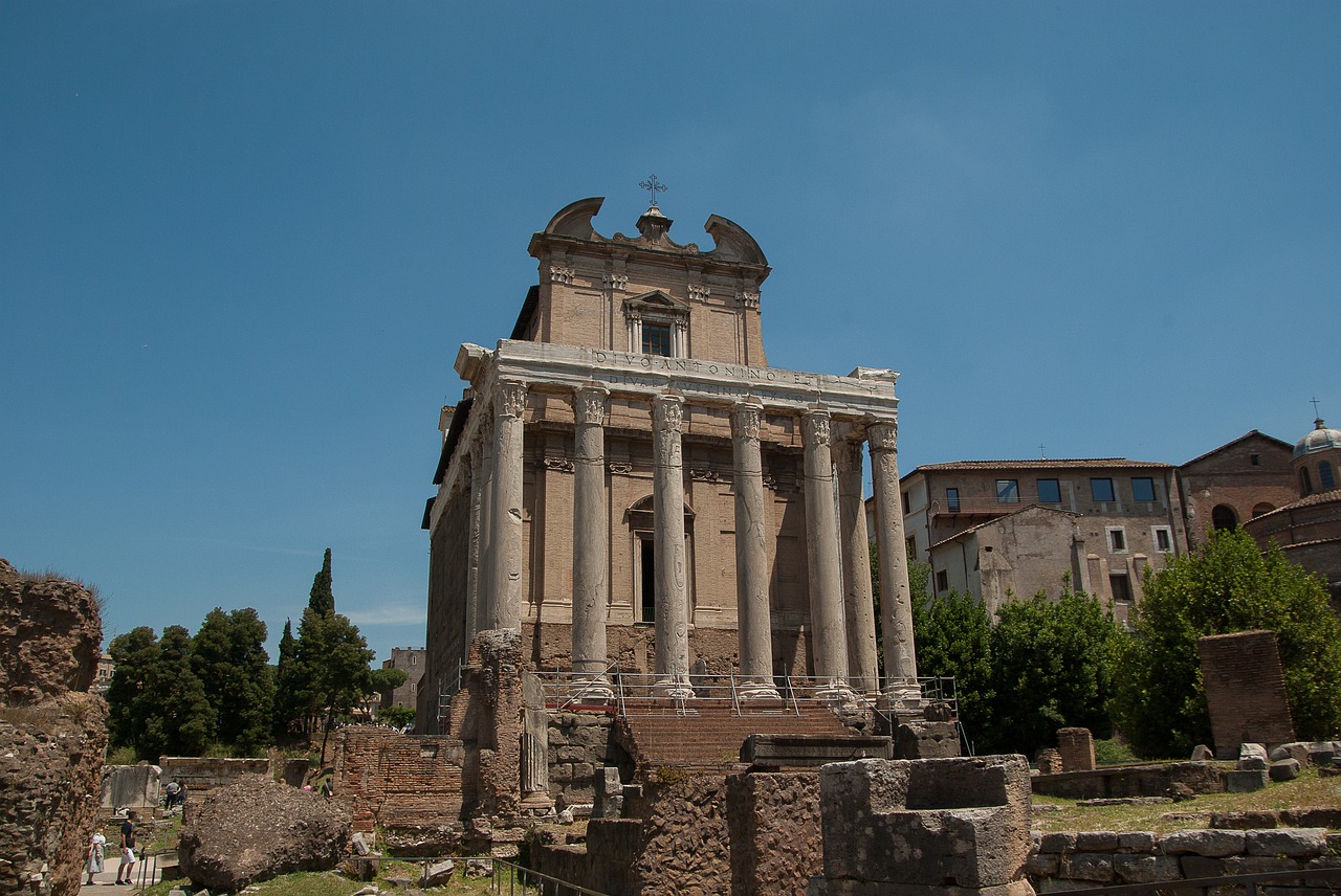 Roma, Forumas, Šventykla, Senovės Architektūra, Nemokamos Nuotraukos,  Nemokama Licenzija