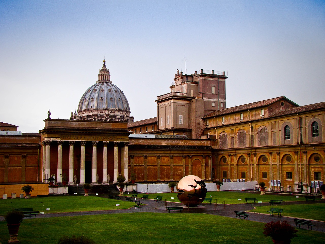 Roma, Vatikanas, Muziejus, Kupolas, Pastatas, Kultūra, Bažnyčia, Architektūra, Turizmas, Italy