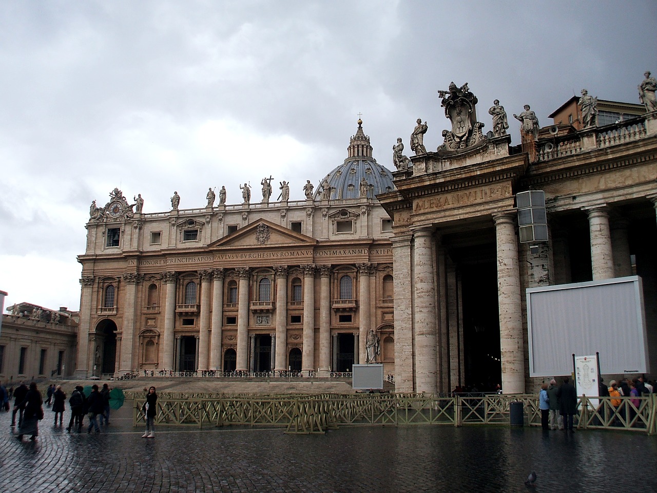 Roma,  Vatikano,  Šv.petro Aikštėje,  Turizmas,  Architektūra,  Kelionė,  Bazilika,  Religija,  Italija,  Katedra