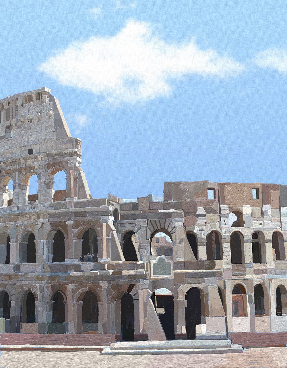 Roma,  Metai,  Italija,  Turizmas,  Statyba,  Architektūra,  Istoriškai,  Mūro,  Koliziejus,  Arenos
