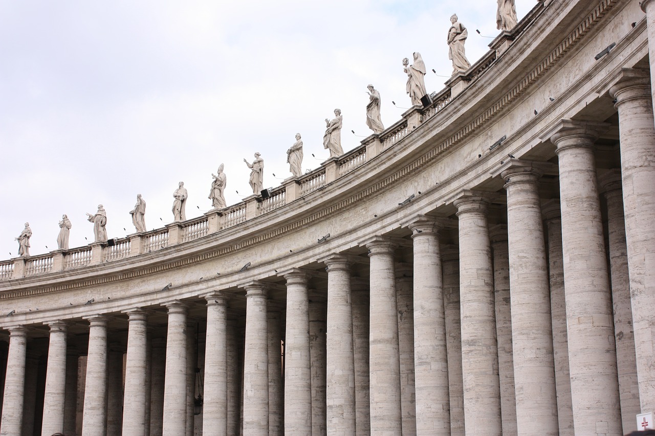 Roma, Vatikanas, Stulpeliai, Architektūra, Nemokamos Nuotraukos,  Nemokama Licenzija
