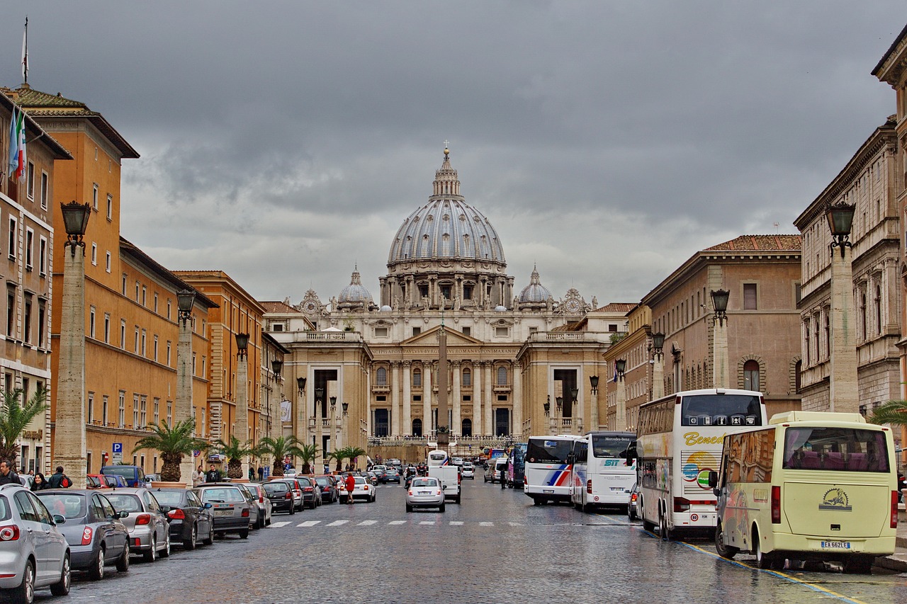 Roma, Vatikano Miestas, Šv. Petro Katedra, Bazilika, Bažnyčia, Italy, Nemokamos Nuotraukos,  Nemokama Licenzija