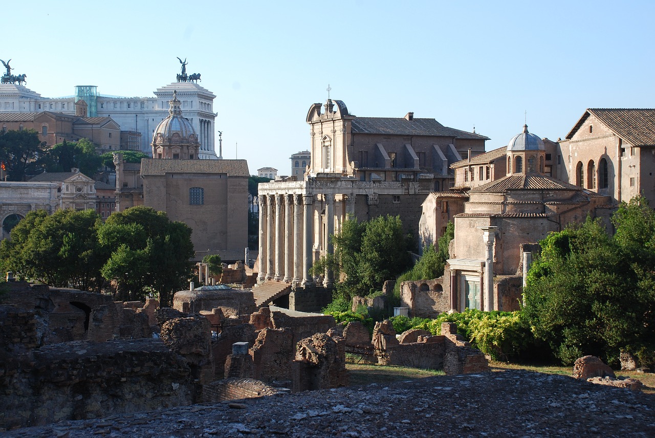 Roma,  Forumas,  Italy,  Orientyras,  Senovės,  Romėnų,  Architektūra,  Europa,  Ispanų,  Senas