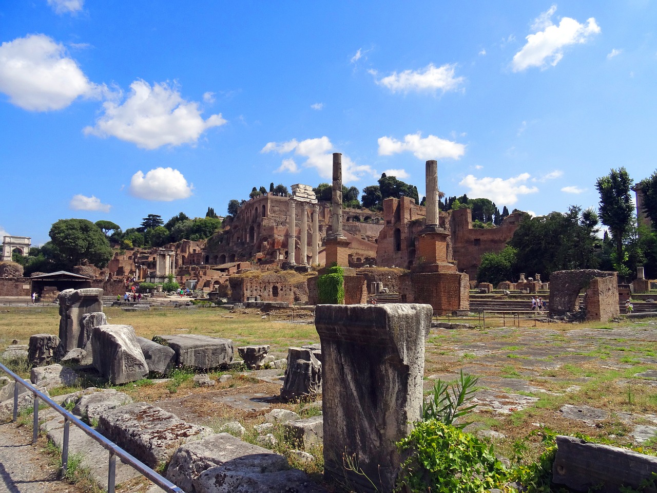 Roma, Italy, Senovinis, Romanų Forumas, Senovės Architektūra, Miestas, Paveldas, Paminklas, Pierre, Architektūra