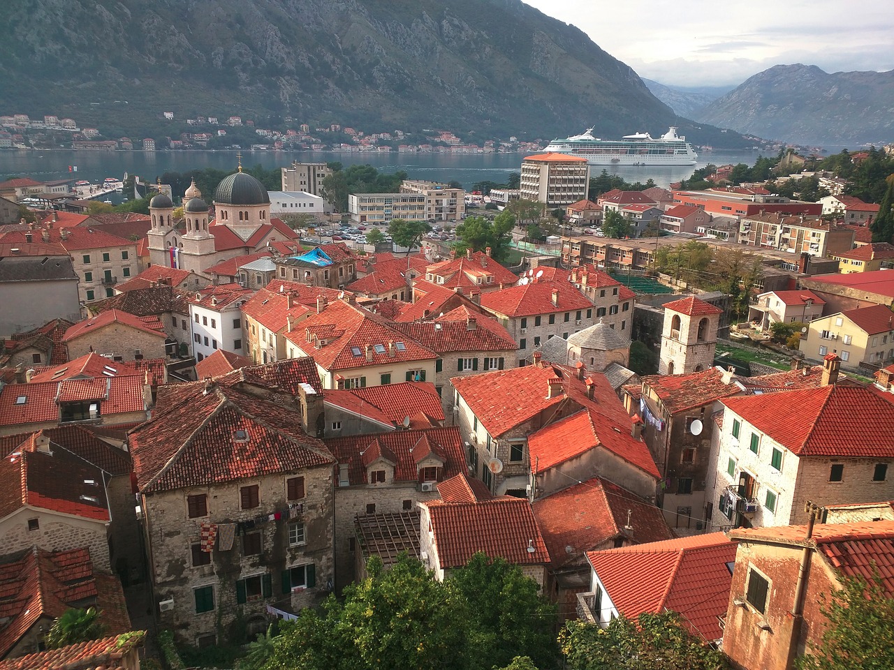 Stogas, Stogai, Dangus, Nuožulnus, Raudona, Panoraminis, Paminklas, Kalnas, Senas, Panorama