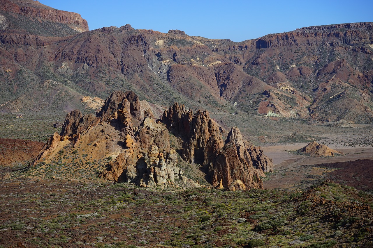 Roque De Garcia, Ucanca Lygis, Lava, Roko, Ucanca, Tenerifė, Katilas, Skaityti Cañadas, Teide Nacionalinis Parkas, Kanarų Salos
