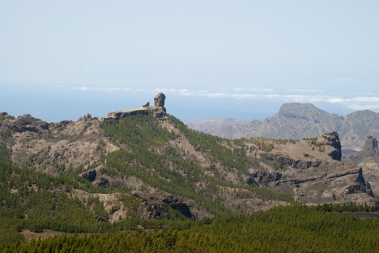 Roque I Nublo, Gran Canaria, Kanarų Salos, Gamta, Kraštovaizdis, Ispanija, Kalnas, Požiūris, Žygiai, Nemokamos Nuotraukos