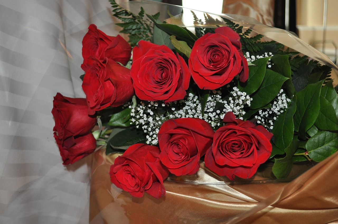 Rožės, Gėlės, Raudonos Rožės, Meilė, Gėlių, Valentine, Romantiškas, Romantika, Vestuvės, Vestuvės